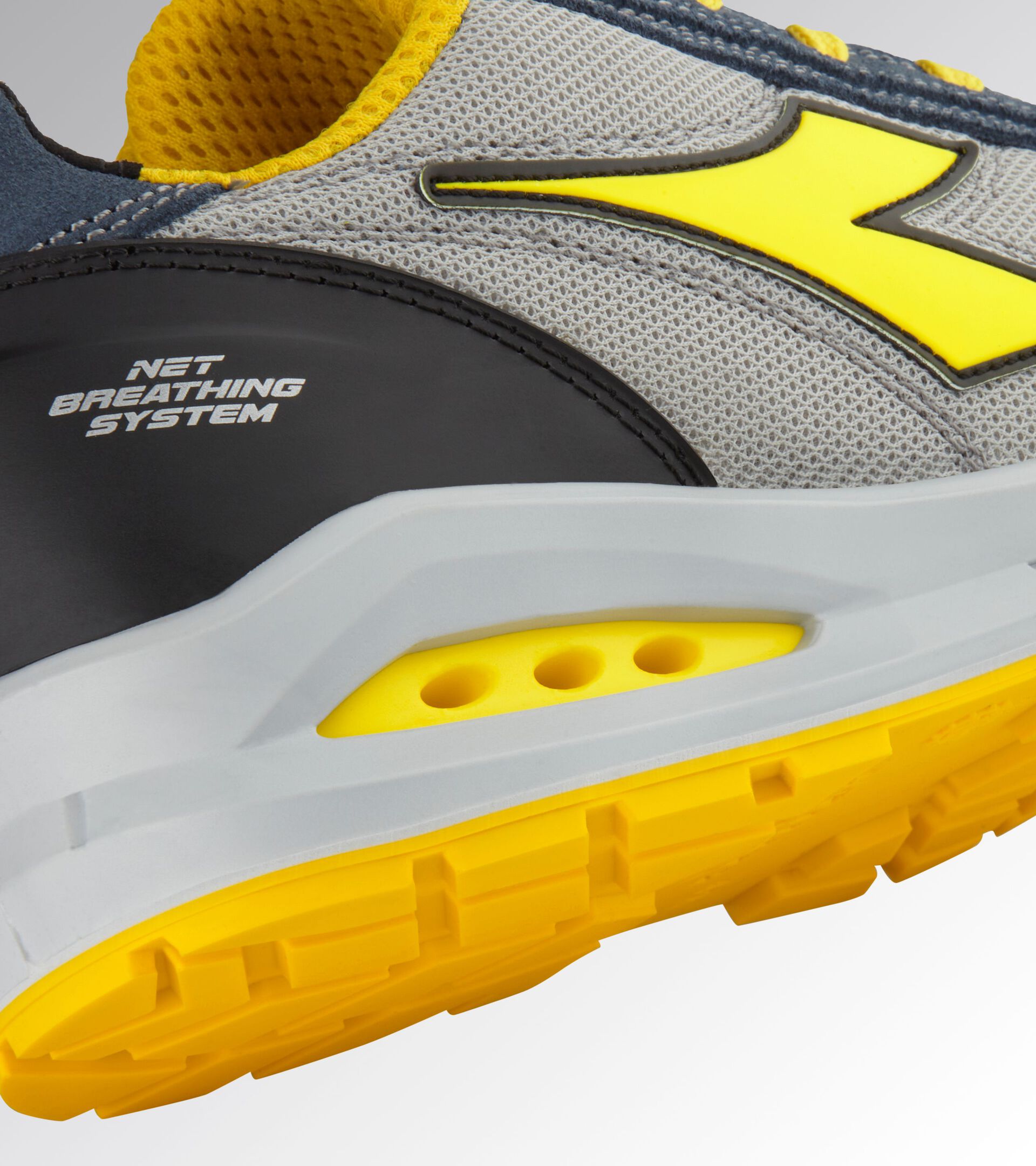 Scarpa antinfortunistica bassa RUN NET AIRBOX LOW S1PS FO SR BLU COSMOS/GR ROCCIA LUNARE - Utility