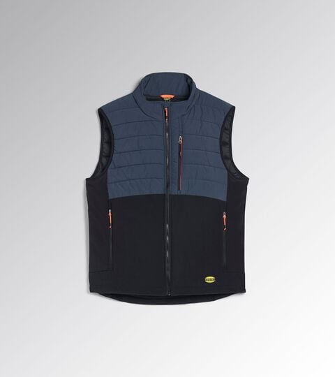 Gilet da lavoro PADDED VEST OSLO HYBRID NERO/BLU PROFONDO - Utility