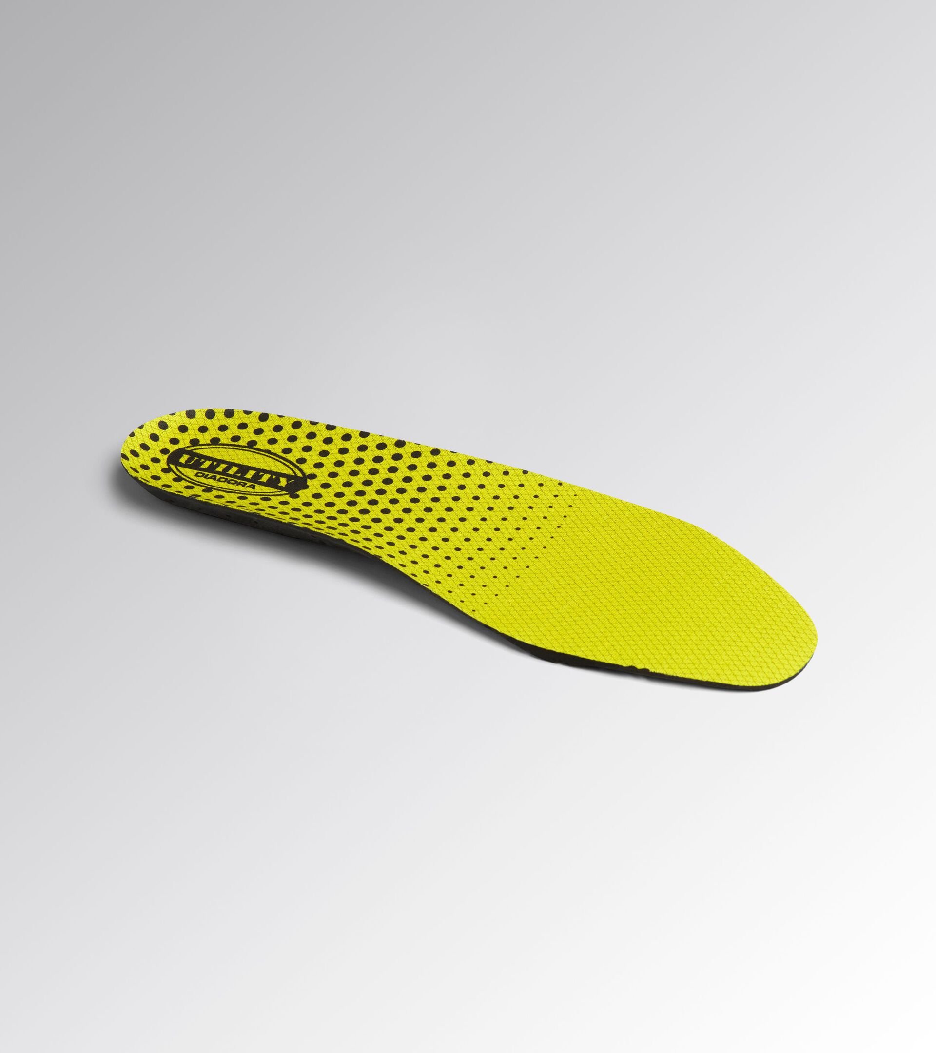 Insoles for Utility shoes INSOLE PERF. PU FOAM REC BLACK /YELLOW CROMS - Utility