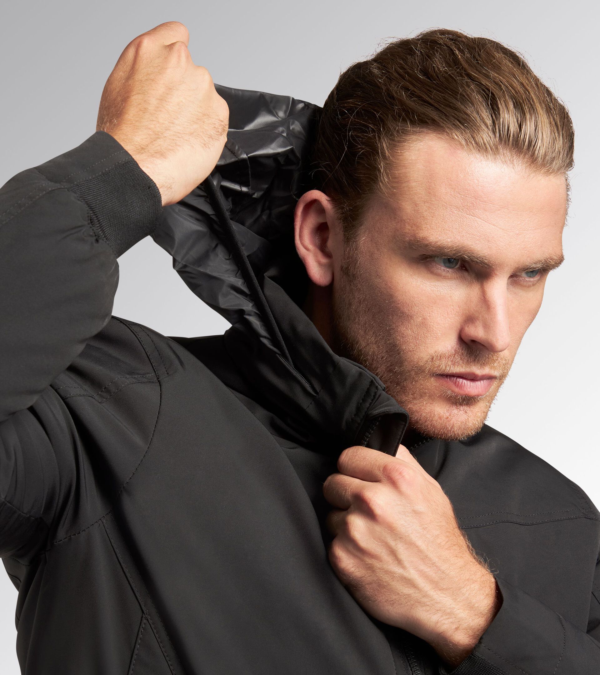 Work jacket BOMBER SWAT EVO BLACK - Utility