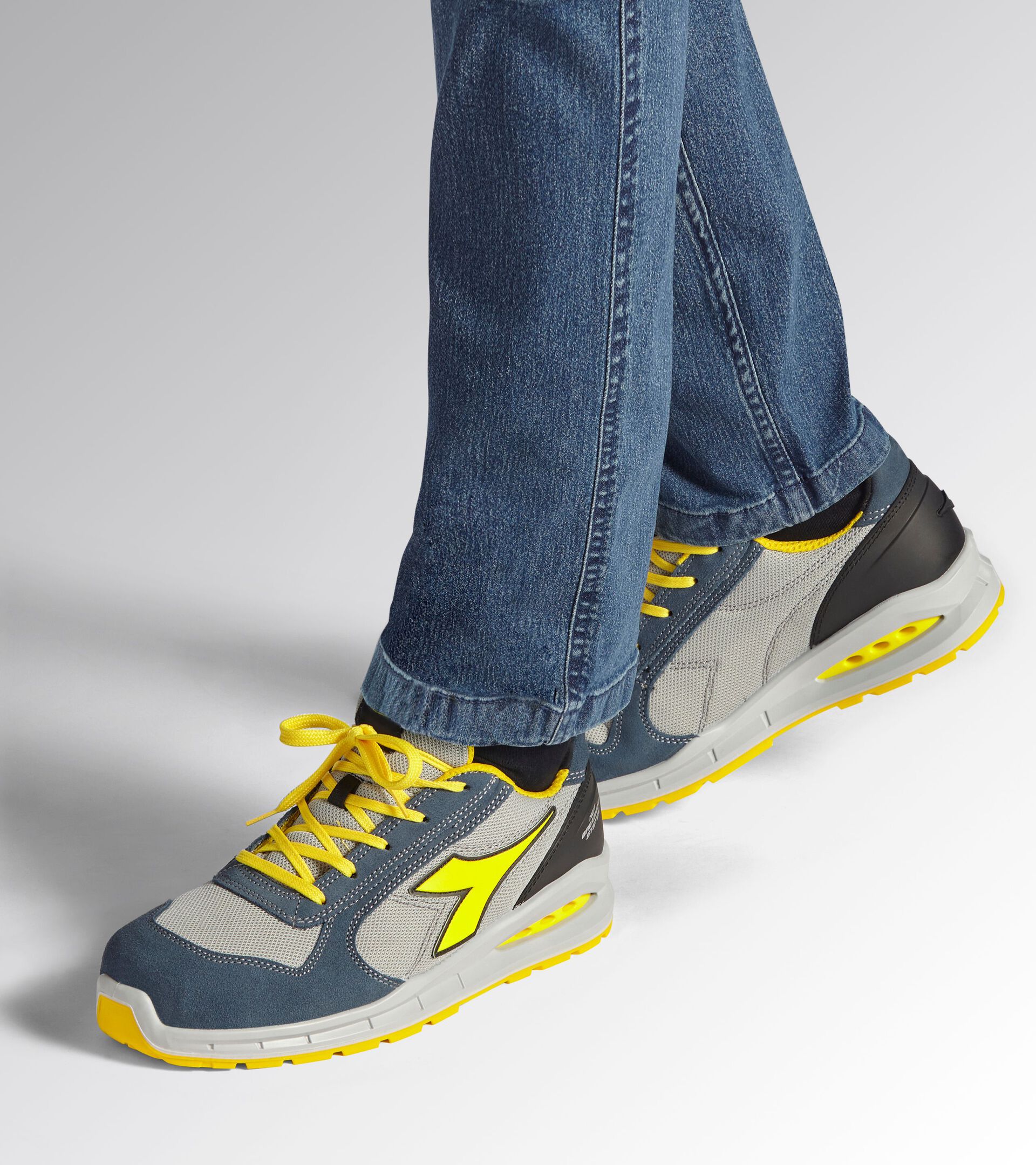 Scarpa antinfortunistica bassa RUN NET AIRBOX LOW S1PS FO SR BLU COSMOS/GR ROCCIA LUNARE - Utility