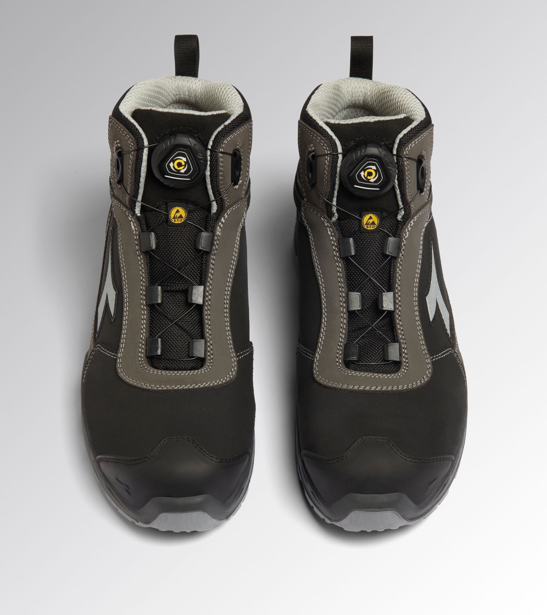 Scarpa antinfortunistica alta SHARK ST IMP LEA Q MID S3S FO SR SC ESD NERO/OMBRA - Utility