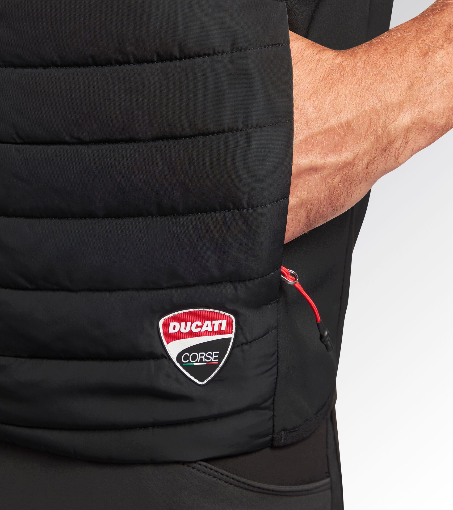 Arbeitsweste - Diadora Utility x Ducati Corse VEST MOTOR DUCATI SCHWARZ - Utility