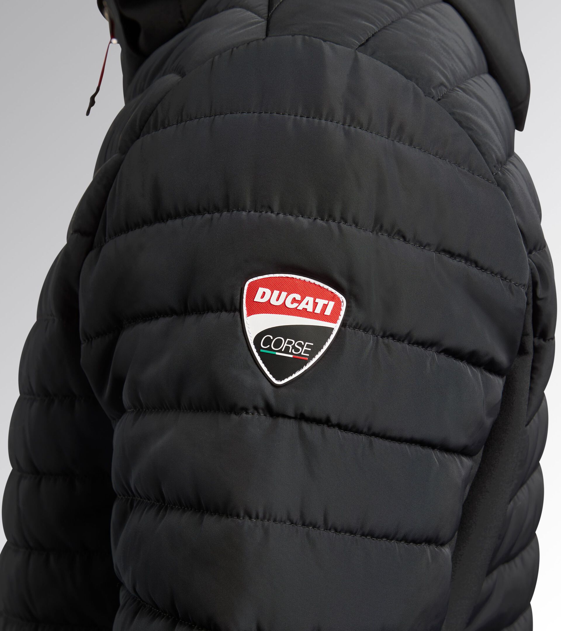 Giacca da lavoro - Diadora Utility x Ducati Corse PADDED JACKET MOTOR DUCATI NERO - Utility