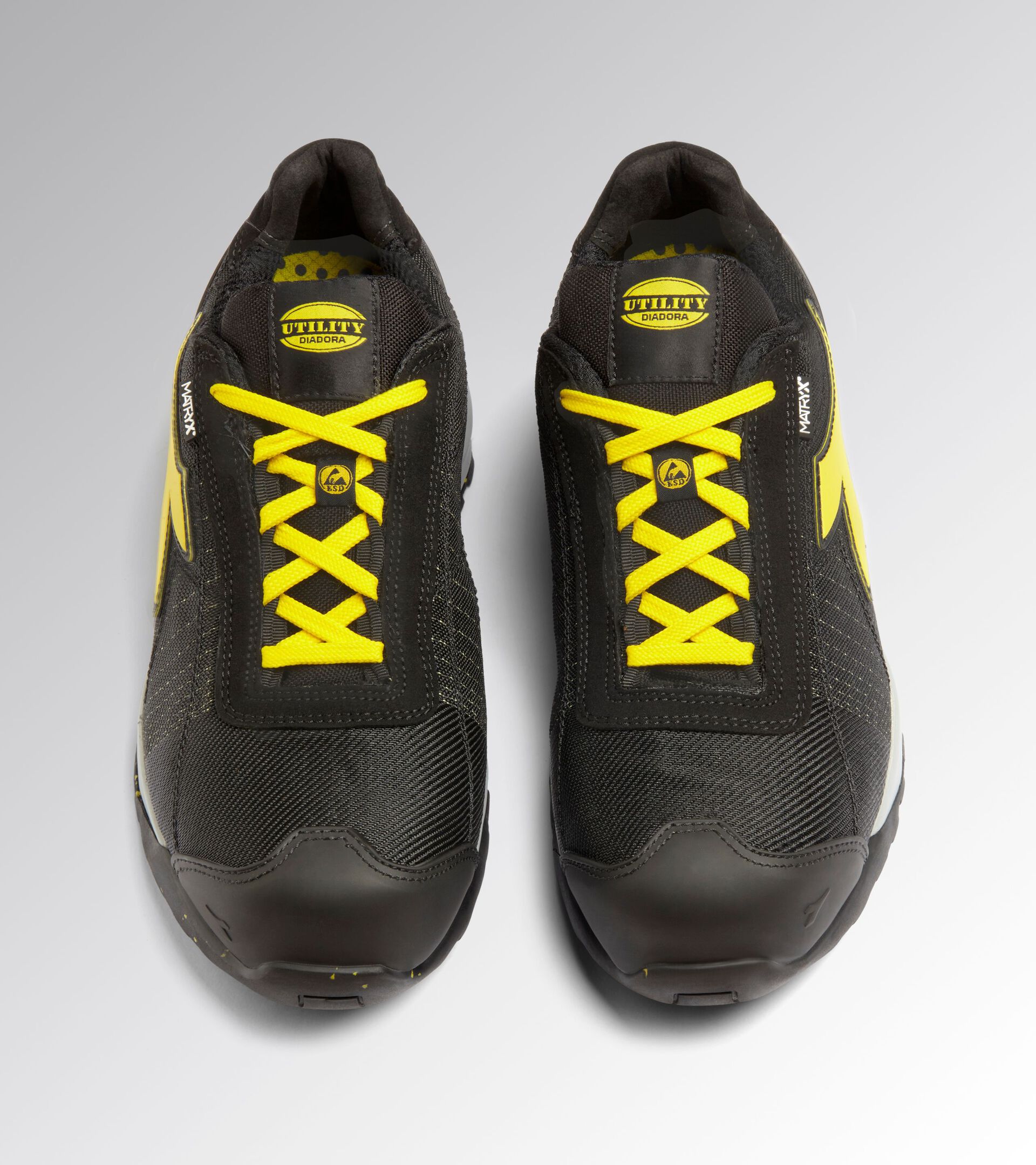 Low safety shoe GLOVE MDS MTX LOW S1PS HRO FO SR SC ESD BLACK/YELLOW - Utility