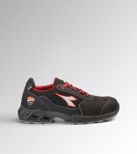 Niedriger Arbeitsschuh - Diadora Utility x Ducati Corse SHARK ENGINE LOW S1PS FO SR ESD NERO/ROSSO - Utility