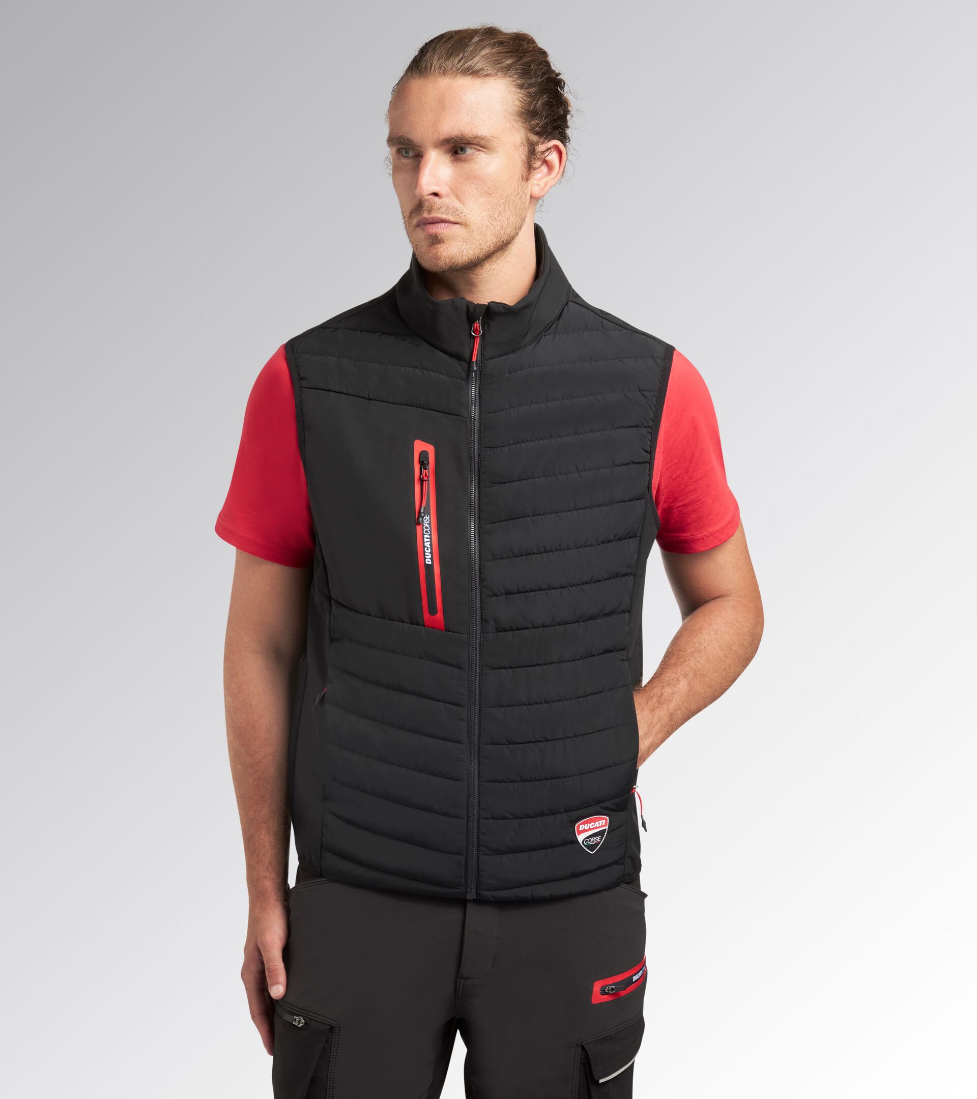 Gilet da lavoro - Diadora Utility x Ducati Corse VEST MOTOR DUCATI NERO - Utility