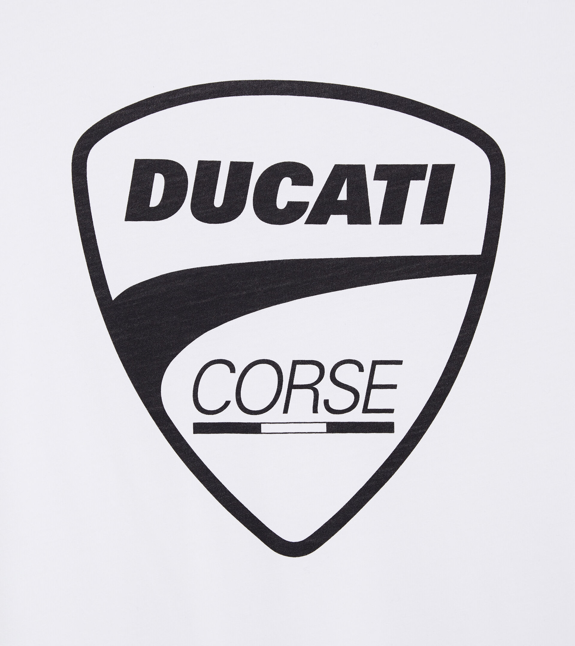 T-shirt manica corta - Diadora Utility x Ducati Corse T-SHIRT GRAPHIC DUCATI BIANCO OTTICO - Utility